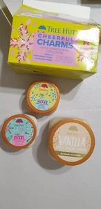 Tree Hut Cheerful Charms Shea Sugar Scrub Vanilla, Peppermint & Topaz - (3-Pack) - Picture 1 of 6