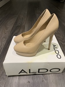 Las mejores ofertas en Parte superior de cuero de mujer Aldo Tacones Punta  Redonda | eBay