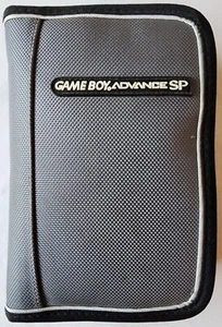 Game Boy Advance SP Gray/Black Carry Case Travel Bag - Picture 1 of 4