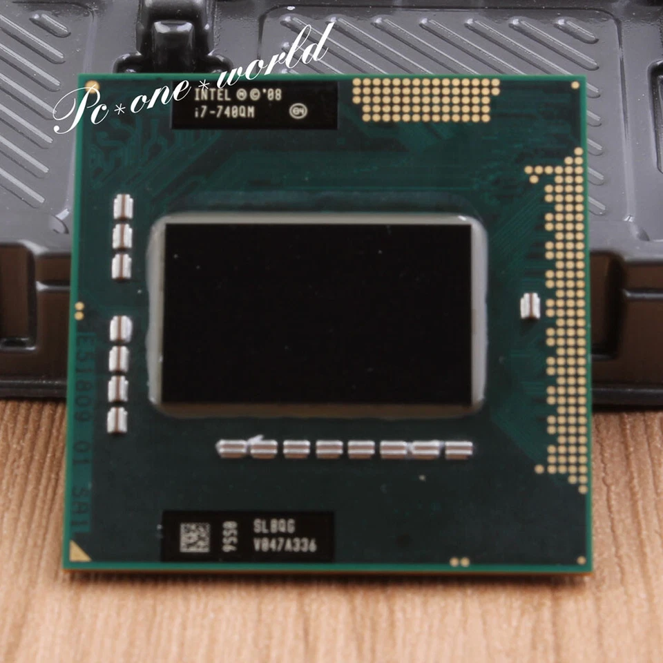 100% OK SLBQG Intel Core i7-740QM 1.733 GHz Processor Socket G1 CPU - Image 1 of 1