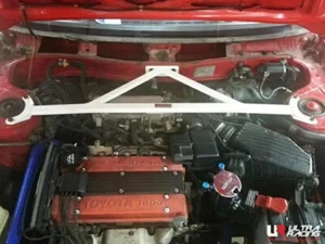Ultra Racing Front Strut Bar for TOYOTA COROLLA AE90 AE92 1.6 '87-'06 (TW3-687) - Bild 1 von 6