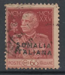 Italy Somalia n. 67 perf.11 cv 900$ used Super RARE - Picture 1 of 2
