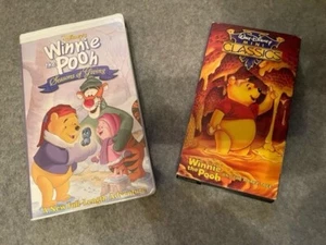 Winnie the Pooh-Seasons of Giving (VHS 17459) & The Honey Tree (VHS 049) - Picture 1 of 3