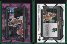 23/24 Panini Prizm Draft Picks Horizontal Purple Ice 47 Keyonte George Jazz /149