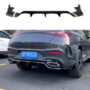 For Mercedes-Benz GLC-Class Coupe AMG 2024-2025 Glossy Black Rear Bumper Spoiler - Bild 1 von 6