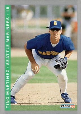 1993 Fleer #310 Tino Martinez - Image 1 of 2