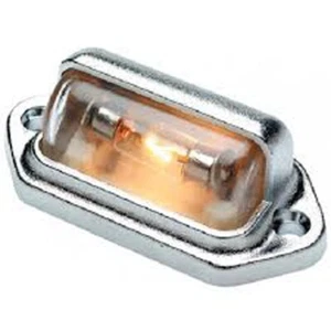 Chrome Plated Plastic Fixed Mount Courtesy, Accent and Utility Light, Boat RV - Picture 1 of 1