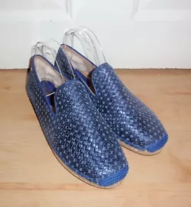 Brandneu im Karton UGG Damen-Espadrille Sandrinne blau metallic Korb Sommer-Flats UK 7,5 EU - Bild 1 von 8