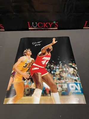 Elvin Hayes Signed Autographed Houston Rockets 16x20 Photo HOF 90 JSA COA - Image 1 of 2