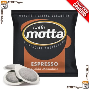 150 Cialde Filtro carta Caffè Motta ESE 44mm Miscela Rossa Cremoso * - Foto 1 di 6