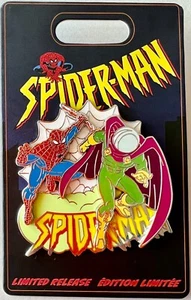 2023 Disney Parks Marvel Classic Spiderman vs Mysterio Limited Release Pin New! - Picture 1 of 2