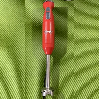 Cuisinart CSB-175 Smart Stick 2-Speed 300-Watt Hand Blender Red tested Works - Image 1 of 4