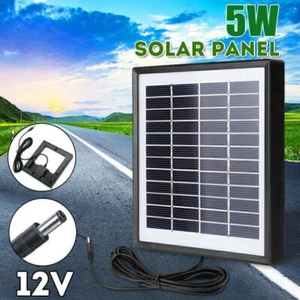 Cargador de batería de polisilicio de panel solar de 12 V para barco RV coche exterior + cable de 3 m caliente - Imagen 1 de 7