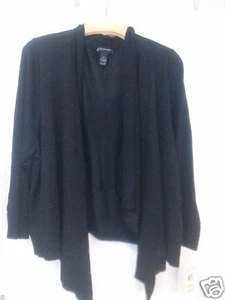 INC International Concepts Plus Three-Quarter Sleeve Metallic Cardigan 2X NWT - Picture 1 of 3