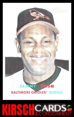 Sammy Sosa 2006 Topps Heritage #60 Baltimore Orioles - Image 1 of 2