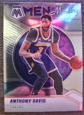 2020-21 Panini Mosaic Anthony Davis Men Of Mastery Prizm Insert L.A Lakers  #11 - Image 1 of 2