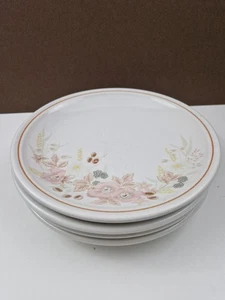 BOOTS HEDGE ROSE 7½" side plates x 4 - Picture 1 of 7