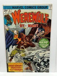 Marvel Comics 1976 WEREWOLF BY NIGHT no. 37 Moon Knight 7.0 f/VF 4879 - Picture 1 of 2