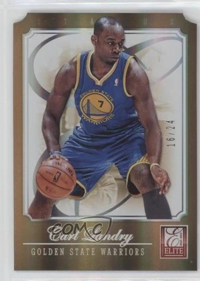 2012-13 Elite Status Gold Die-Cut /24 Carl Landry #75 - Image 1 of 2