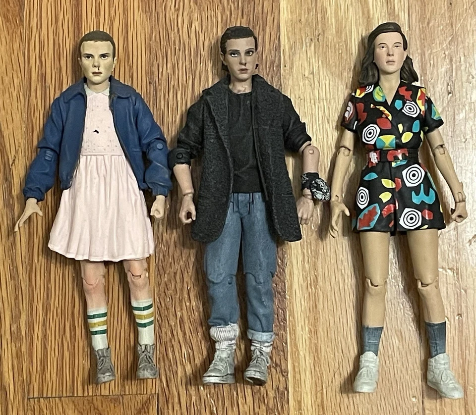 Lote de figuras de acción de juguete Stranger Things Eleven McFarland Foto 1 de 1
