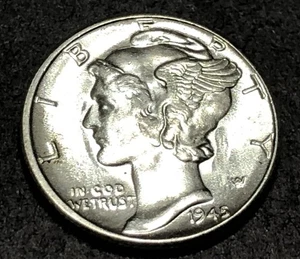 1945-P Mercury Dime Nice BU Uncirculated - Picture 1 of 2