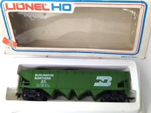 LIONEL - 4-Bay Hopper "BURLINGTON NORTHERN" - HO - Picture 1 of 5
