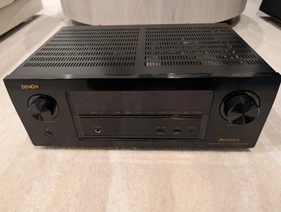 Denon AVR-X2300W 95W 7.2 Channel Integrated Network AV Receiver 4K UHD Black - Image 1 of 4