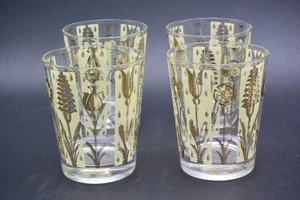 Vintage Set 4 22K Gold Cocktail Gläser Midcentury MCM Rocks - Bild 1 von 6