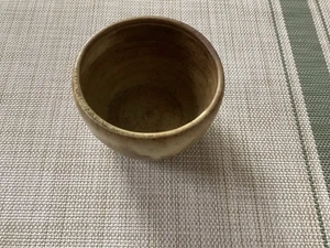 Hand Made Tea Or Serving Ceramic Bowl With Earthy Tones With Karats Ware Japan - Picture 1 of 3