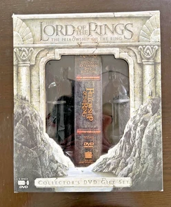 THE LORD OF THE RINGS THE FELLOWSHIP OF THE RING COLLECTORS DVD GIFT SET - Picture 1 of 20