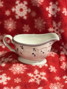 Noritake Steingut 8671 Strawberry Delight Sauciere k blau geblümt RAR - Bild 1 von 8