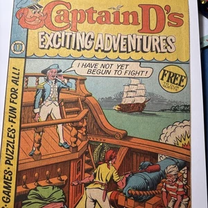 Captain D’S Exciting Adventures Comic #1 1976 - Picture 1 of 4