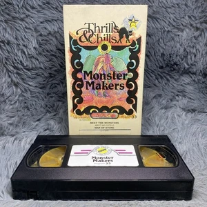 Thrills & Chills Monster Makers VHS 1988 Program 33 Nippon Rare Animated Movie - Picture 1 of 8