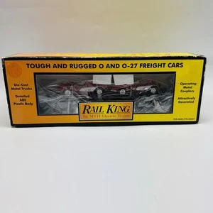 Rail King 30-7624 Auto Transport Flat Car w/Ertl '64 Chevy Corvette - Picture 1 of 7
