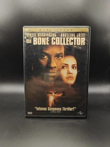 The Bone Collector DVD 2000 Widescreen (Denzel Washington, Angelina Jolie) - Picture 1 of 4