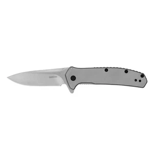 Kershaw Knives Outcome Frame Lock 2044 Bead-blasted Steel Stainless Pocket Knife - Picture 1 of 2