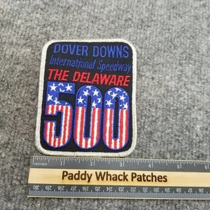 Parche vintage Dover Downs International Speedway The Delaware 500 AC2 - Imagen 1 de 2