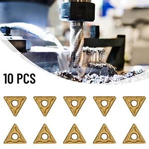 Praktisch Einfügen Fräs-Wendeblatt Hartmetall CNC-Drehwerkzeug Drehteile - Bild 1 von 12