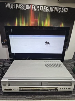 K845 Daewoo SH-9810P VHS Player Recorder Dvd Player Full Working Order No Remote - Image 1 of 4