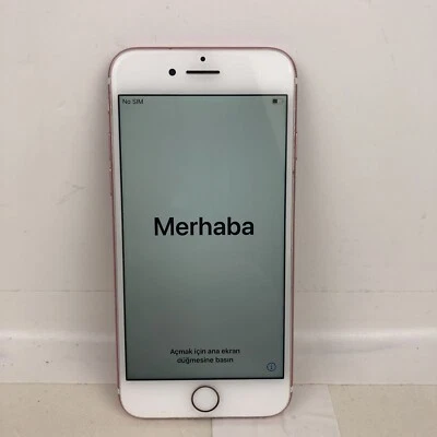 Apple iPhone 7 32GB Rose Gold At&T ATT A1660 Screen Crack 86% Battery Health - Image 1 of 4