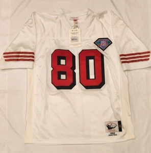 NEW Mitchell & Ness San Francisco 49ers Authentics Throwback Jersey Men's 2XL - Picture 1 of 20