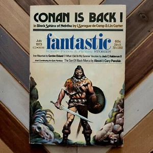Fantastic Vol.22 #5 VF (July 1973) CONAN story by Carter & De Camp | Sci-Fi Pulp - Picture 1 of 4