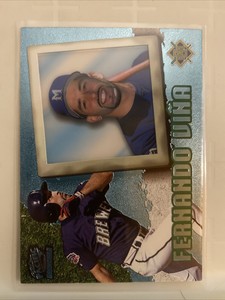 1998 Pacific Invincible Platinum Blue #44 Fernando Vina 