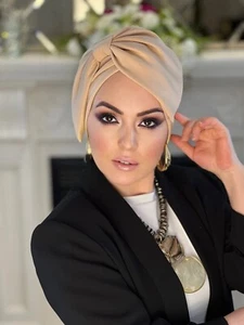 Turban Luxury Bow :women’s Headwear Chemo Scarf ,hair Loss ,alopecia - Picture 1 of 4