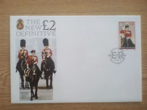 Y.......GB ISLE OF MAN - FDC -1990 £2 DEFINITIVE - Picture 1 of 1