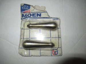 Moen 14706 antique brass lever handle New Old Stock 2pc - Picture 1 of 2