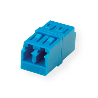 LWL-Adapter LC Duplex, Single-Mode, Z / Verbindung von Fiber Optic Patchkabeln - Bild 1 von 2