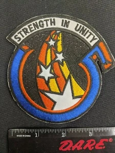 USAF STRENGTH in UNITY Air Force Full Color Patch AB00121 - Picture 1 of 2