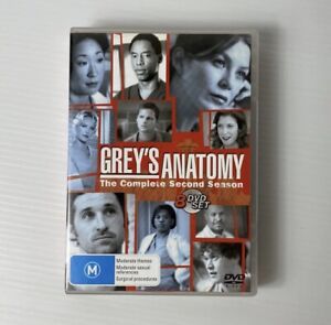 Grey's Anatomy DVD : Complete Season 2 ~ 8 Disc Set