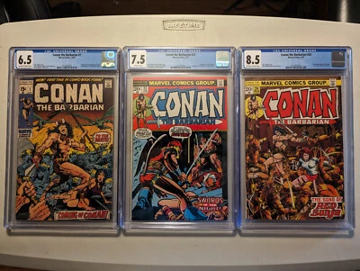 Complete runs of Conan the Barbarian (1970), Giant / King Size Conan, King Conan - Image 1 of 4